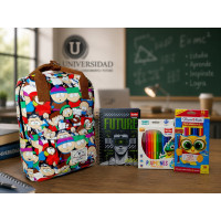 KIT MALETA CANVAS NIÑO