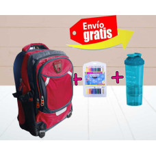 KIT MORRAL ESCOLAR ROJO