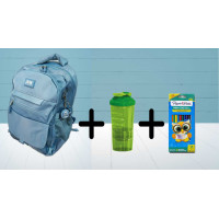 KIT MORRAL ESCOLAR AZUL CLARO