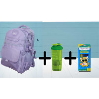 KIT MORRAL ESCOLAR LILA