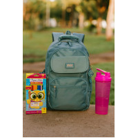 KIT MORRAL ESCOLAR AZUL CLARO