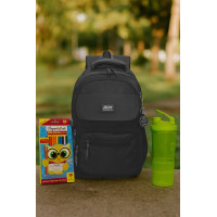 KIT MORRAL ESCOLAR GRIS