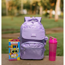 KIT MORRAL ESCOLAR LILA