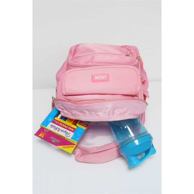 KIT MORRAL ESCOLAR ROSADO KIT MORRAL ESCOLAR ROSADO