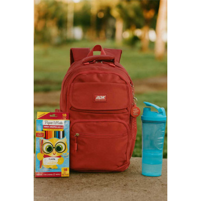 KIT MORRAL ESCOLAR ROJO